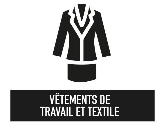 Vêtements de travail et textile